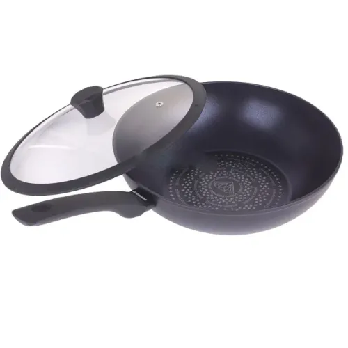 Сковорода ВОК с алмазным антипригарным покрытием EDENBERG EB-3490