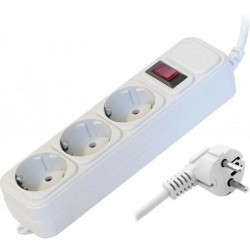 Мережевий фільтр подовжувач на 3 розетки 1.8м