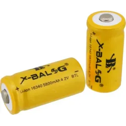 Акумулятор Li-ion 16340 5800mAh X-Balog