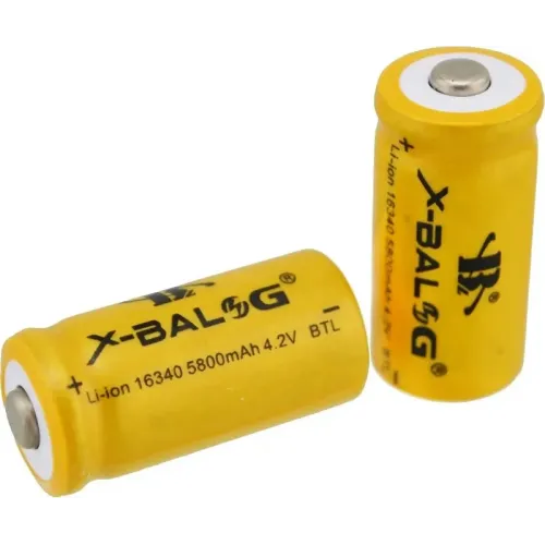 Акумулятор Li-ion 16340 5800mAh X-Balog