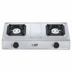 Плита газовая Vilgrand VGS-1012 2кф. (Серый)