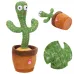 Танцюючий кактус співаючий Dancing Cactus (120 пісень з підсвічуванням) - фото 2