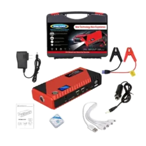 Пусковий автомобільний пристрій для акумулятора JUMP STARTER Power Bank 99800mah (real 9600 mAh)