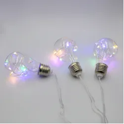 Гірлянда-бахрома (Icecle-Lights) 80M-2 внутрішня, пров.:прозорий, 2м (Різнокольорова)