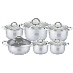 Набір каструль EDENBERG EB-4013 12ін.