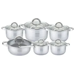 Набір каструль EDENBERG EB-4013 12ін.