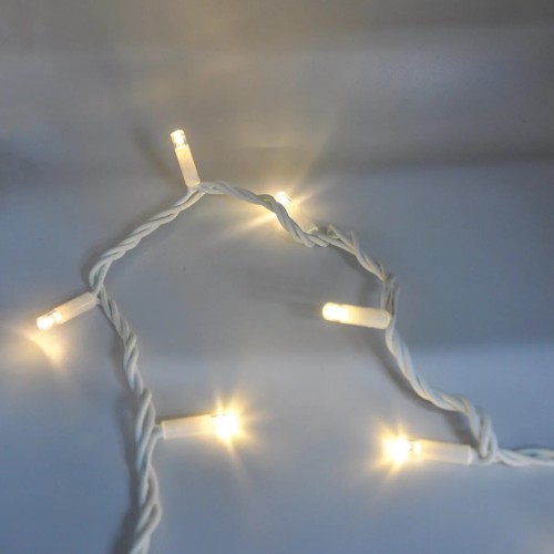 Гірлянда-нитка (String-Lights) зовнішня 3.3 M 100L-WW-1 білий-теплий (пров.:білий; 10м)
