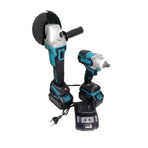 Набір акумуляторного інструменту 2 в1 Болгарка+Гайковерт DOMOTEC 48V