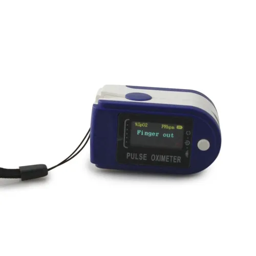 Пульсоксиметр FINGERTIP PULSE Oximeter Color TFT (Синій)