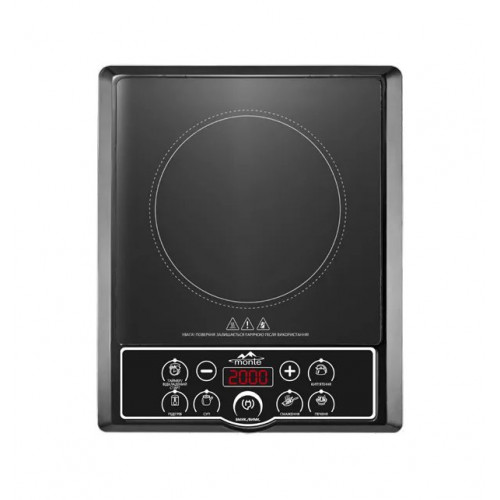 Плита индукционная MONTE MT-2105 1кф., 2000Вт. (Черный)