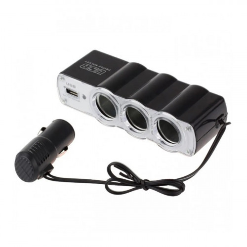 Автомобильный разветвитель тройник WF-0120