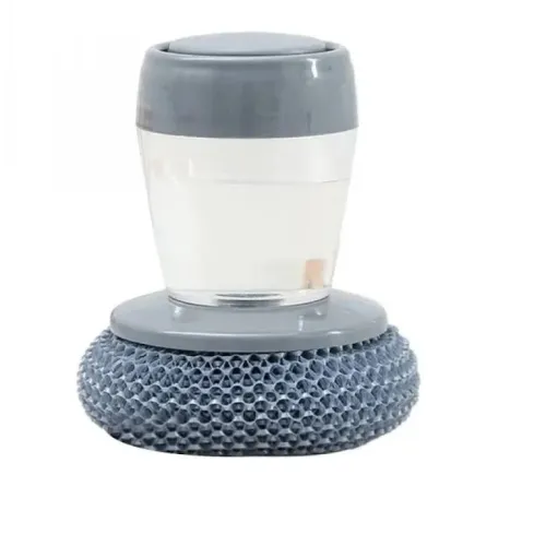 Щітка для миття посуду з дозатором миючого засобу