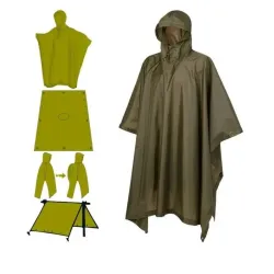 Плащ-намет пончо накидка від дощу, дощовик 3в1