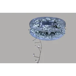 Гірлянда Xmas W-2 GREEN LINE 50M таймер пульт режими 6Вт 220V