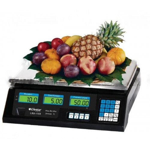 Ваги торгові LIVSTAR LSU-1791 40 кг