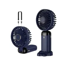 Вентилятор ручний з акумулятором та дисплеєм 1012