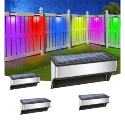 Світильник садовий на сонячній батареї, різнокольоровий (4 шт. в упаковці, ціна за 1 шт.)