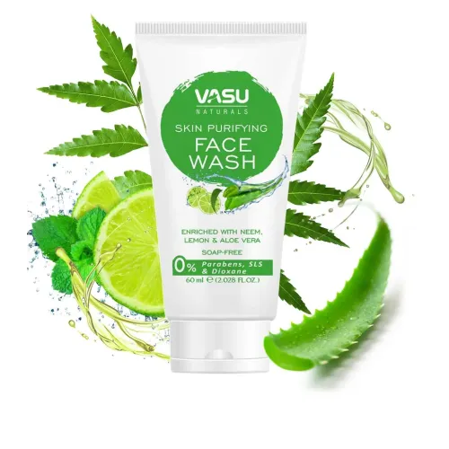 Гель для вмивання обличчя - 60мл, що очищає (SKIN PURIFYING FACE WASH)