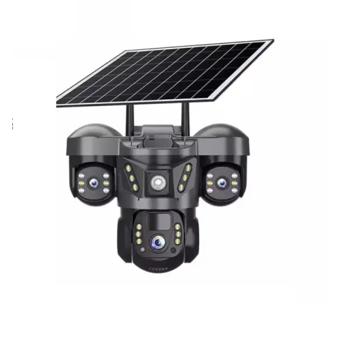 Камера на 3 лінзи працює через 4g та від сонячної панелі