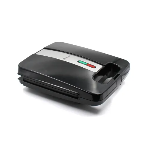 Сендвічниця DOMOTEC MS-7718 4 відділи 1000Вт (Чорний)