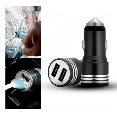 Автомобільний зарядний пристрій 2-USB Hammer