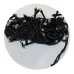 Гірлянда-нитка (String-Lights) 100W-4 внутрішня, пров.: чорний, 7м (Білий) - фото 2