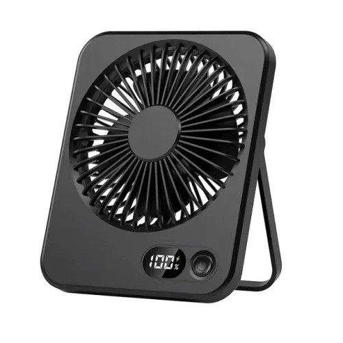 Вентилятор аккумуляторный настольный с дисплеем