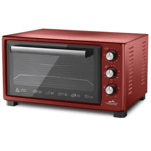 Духовка MONTE MT-2201R червона