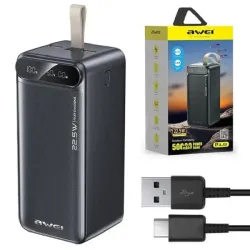 Мобільна зарядка 50000mAh AWEI PA13 22.5W