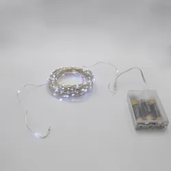 Гірлянда-роса (Copper Wire) 200W-1 внутрішня, пров.:прозорий, (Білий)