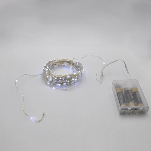 Гирлянда-роса (Copper Wire) 200W-1 внутренняя, пров.:прозрачный, (Белый)