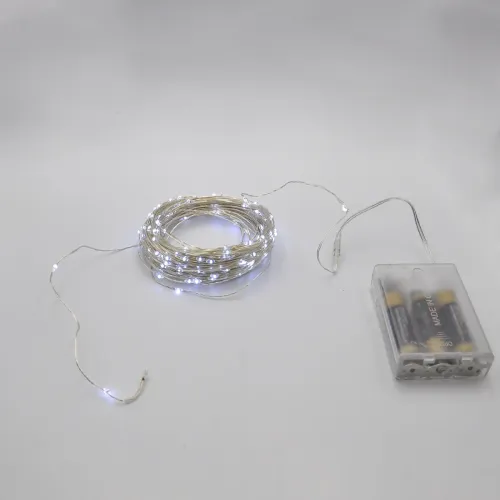 Гірлянда-роса (Copper Wire) 200W-1 внутрішня, пров.:прозорий, (Білий)