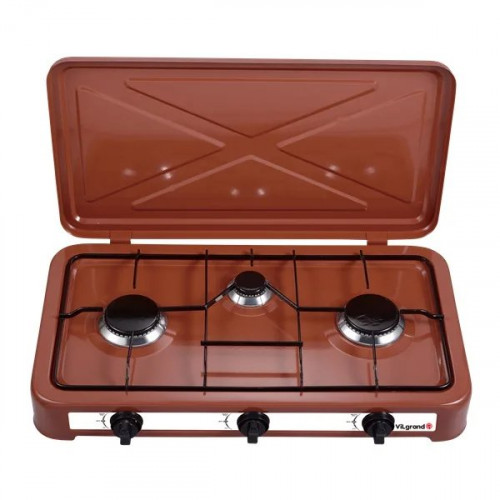 Плита газова Vilgrand VGP-303 3кф. (Коричневий)