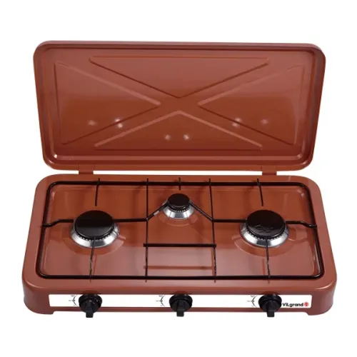 Плита газова Vilgrand VGP-303 3кф. (Коричневий)