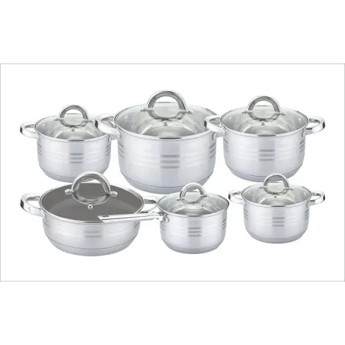 Набір каструль EDENBERG EB-4012 12ін.