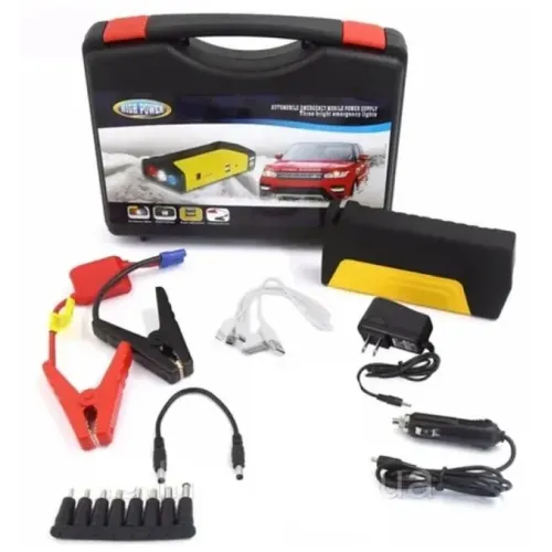 Пусковий автомобільний пристрій для акумулятора JUMP STARTER Power Bank 50800 mAh