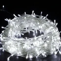 Гірлянда-нитка (String-Lights) 30 Battery W внутрішня, пров.:прозорий, 3м (Білий)