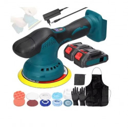 Аккумуляторная ротационно-эксцентриковая полировальная машина DOMOTEC 36V