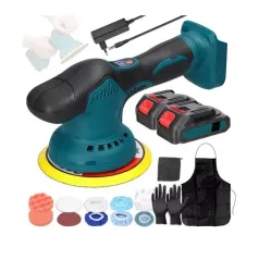 Акумуляторна ротаційно-ексцентрикова полірувальна машина DOMOTEC 36V