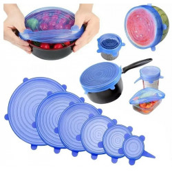 Кришки універсальні силіконові Cod:13681