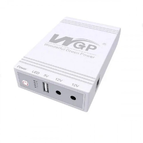 ДБЖ для роутера UPS WGP-103 10400 mAh на 5V 9V 12V