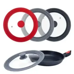 Скляна універсальна кришка для діаметрів 24/26/28см FRU-1003