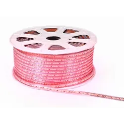 Гірлянда-стрічка (Rope-Lights) SMD5050-R зовнішня, пров.:прозорий, 100м (Червоний)