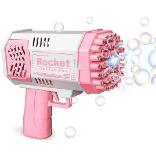 Детский пистолет для мыльных пузырей Rocket Bubble Gun