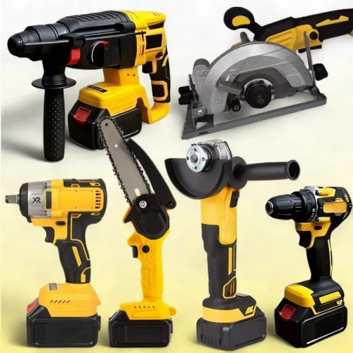 Набір акумуляторних інструментів 6в1 KRAFFTEC 48V