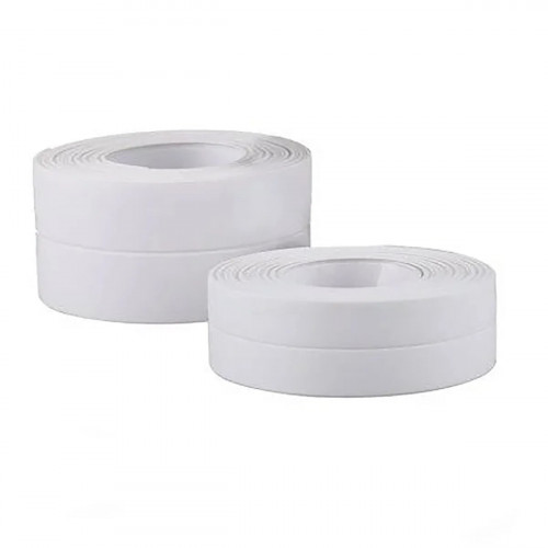 Лента изолятор бордюрная для ванной 38мм 3.2м (Белый)