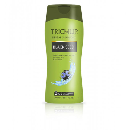 Шампунь трявяной - семена черного тмина, 200мл (TRICHUP Shampoo Black Seed)