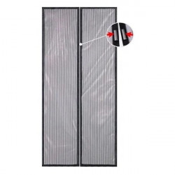Москітна сітка для дверей на магнітах у целофановій упаковці 100*210см