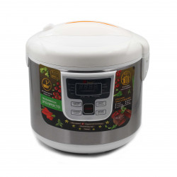 Мультиварка DOMOTEC MS-7724 Silver Steel (5л, 11прог. 900Вт)