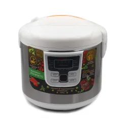 Мультиварка DOMOTEC MS-7724 Silver Steel (5л, 11прог. 900Вт)